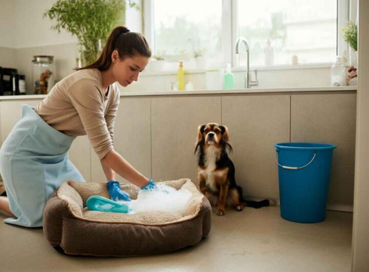 come pulire la cuccia del cane
