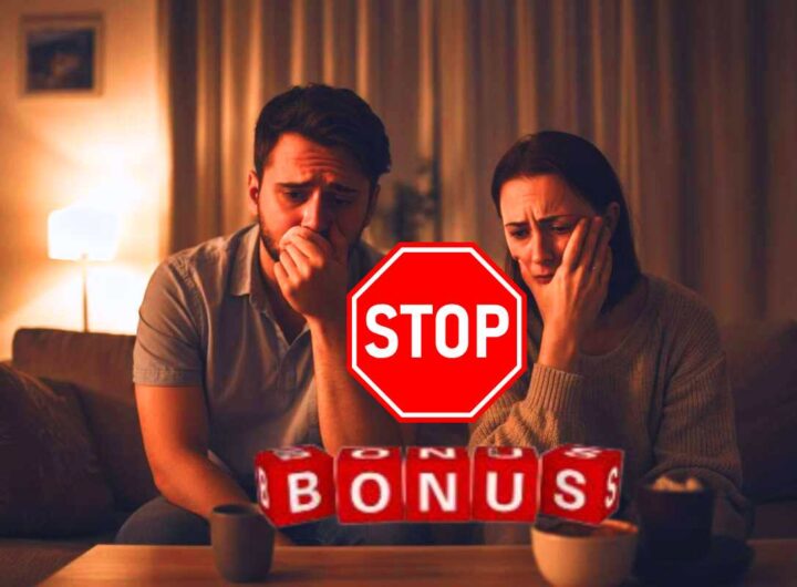 stop bonus giovani
