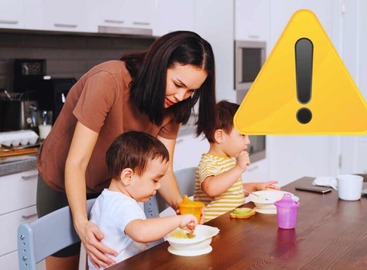 allarme alimenti per bambini
