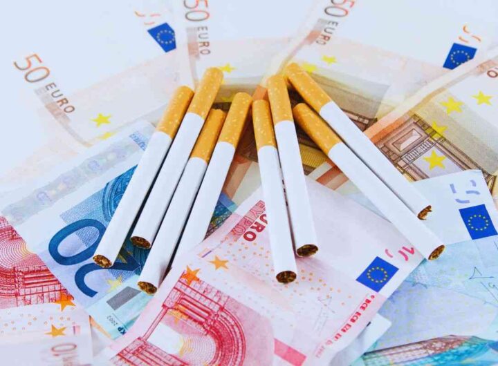 aumento del costo delle sigarette