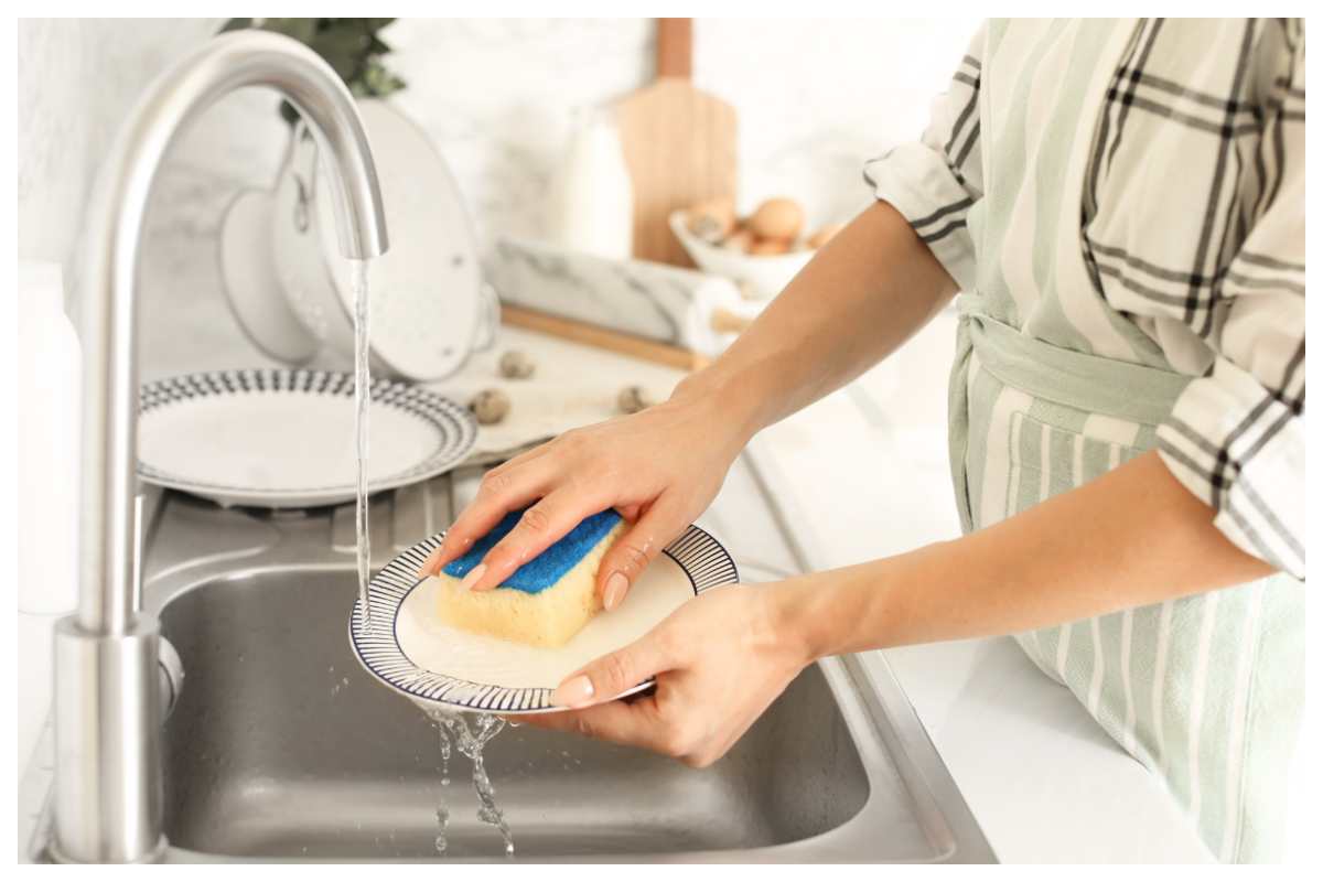 Lavello cucina sprechi acqua